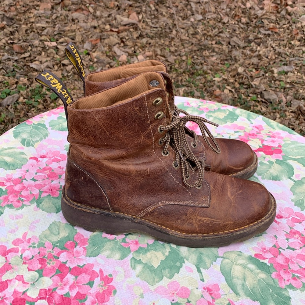 Dr. Martens Brown Leather Boots